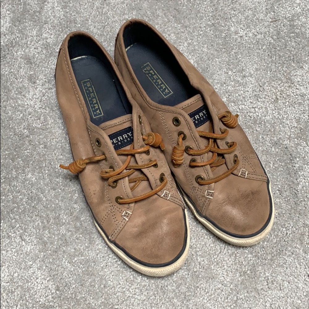 Leather Sperry Top-Sider